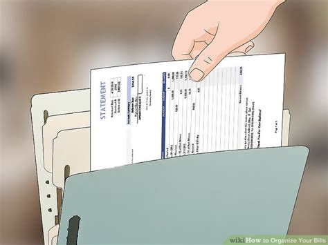 3 Ways To Organize Your Bills Wikihow