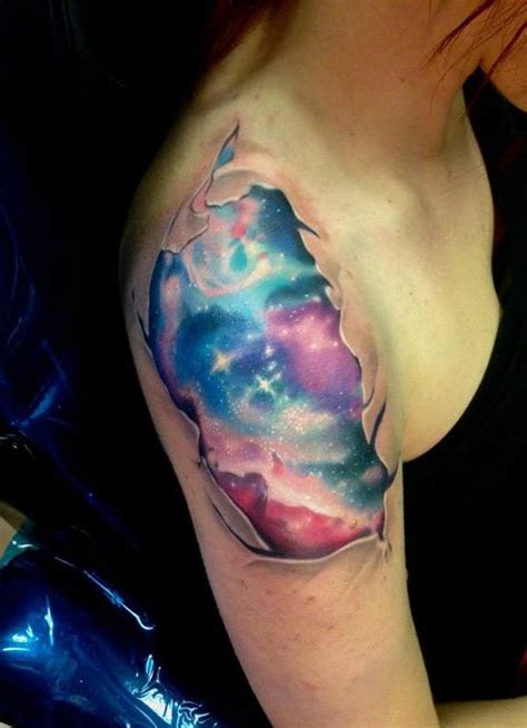 30 Amazing Galaxy Tattoo Designs With Meanings Ideas Celebrities