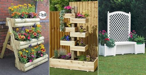 30 Amazing Wooden Pots And Flower Boxes That Giving The Garden A