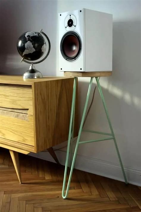 30 Awesome Diy Speaker Stand Ideas For 2023 Speaker Stands Speaker Stands Diy Hifi Furniture