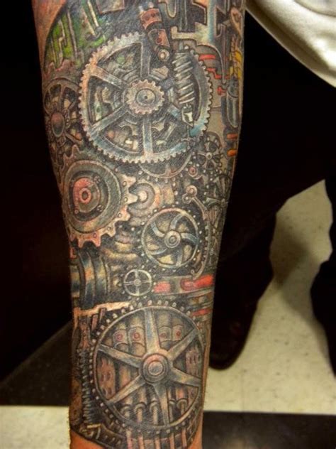 30 Awesome Steampunk Tattoo Designs Art And Design