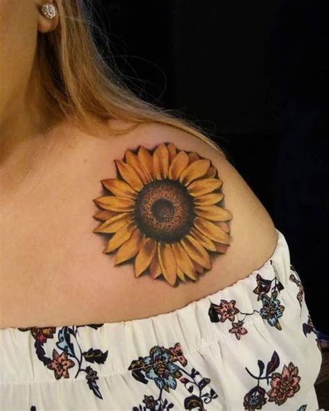 30 Best Sunflower Tattoos For Women 2022 Pulptastic