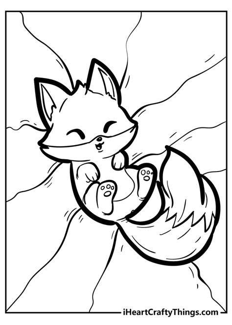 30 Brand New Fantastic Fox Coloring Pages