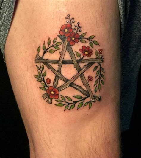 30 Creative Pentacle Tattoos To Inspire You Pentacle Tattoo Tattoos