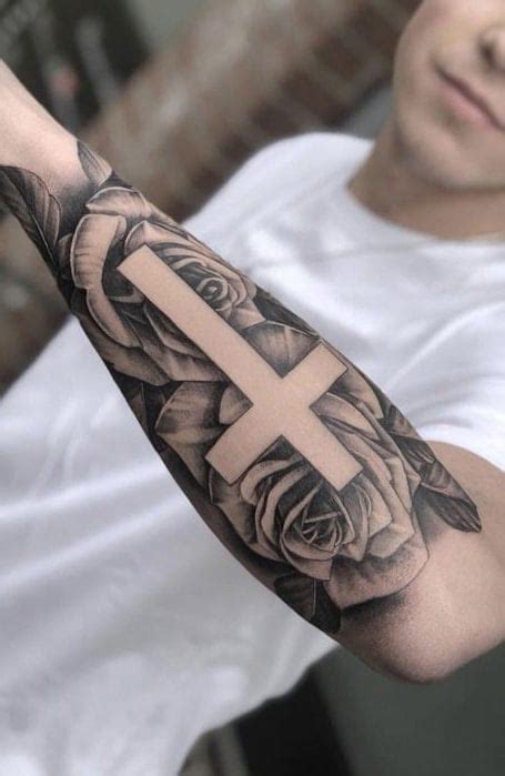 30 Cross Tattoo Designs For Men Meaning The Trend Spotter