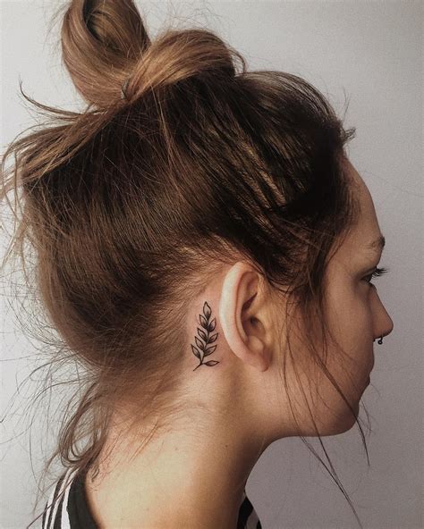 30 Cute Behind The Ear Tattoo Ideas For Men And Women Luv68