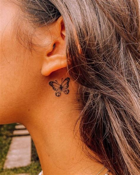 30 Cute Behind The Ear Tattoos For Women Pulptastic