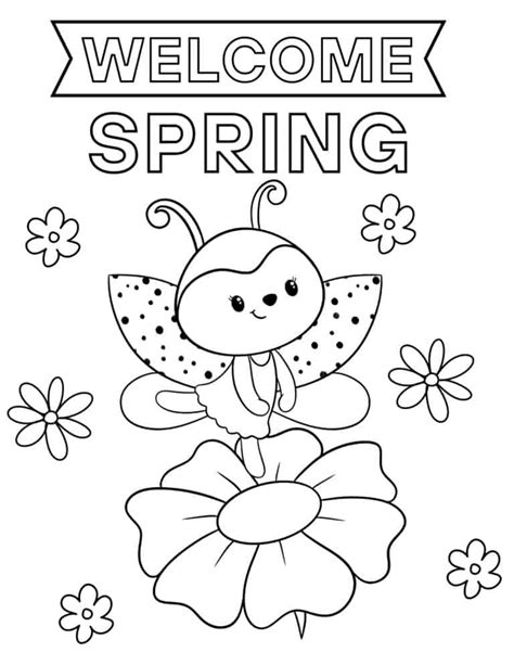 30 Free Spring Coloring Pages For Kids Prudent Penny Pincher