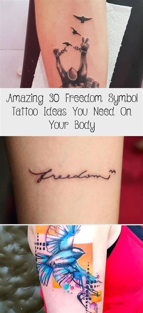 30 Freedom Symbol Tattoo Ideas You Need On Your Body Freedom Symbol Tattoo Freedom Tattoos