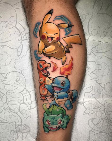 30 Greatest Pokemon Tattoo Designs In 2024 62 Pokemon Tattoo