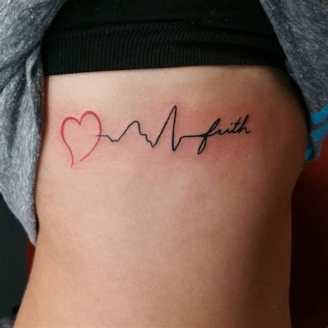 30 Heartbeat Tattoo Designs Meanings Feel Your Own Rhythm