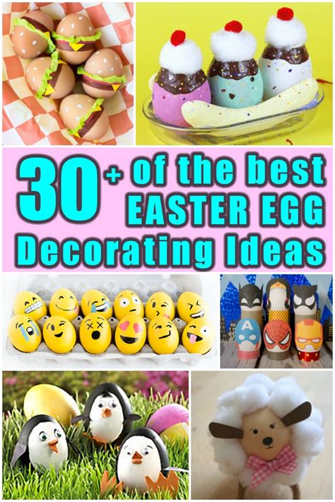 30 Of The Best Easter Egg Decorating Ideas Good Living Guide