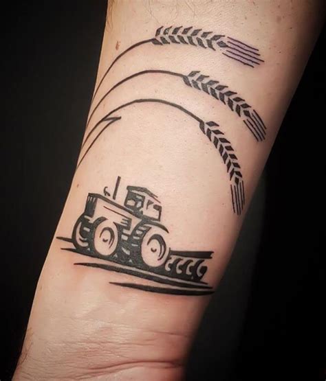 30 Tatuagens De Trator Perfeitas Para Inspirar Voc Tractors Tattoos