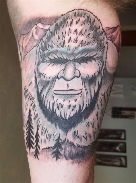 30 Unique Bigfoot Tattoos You Can Copy Xuzinuo Page 4