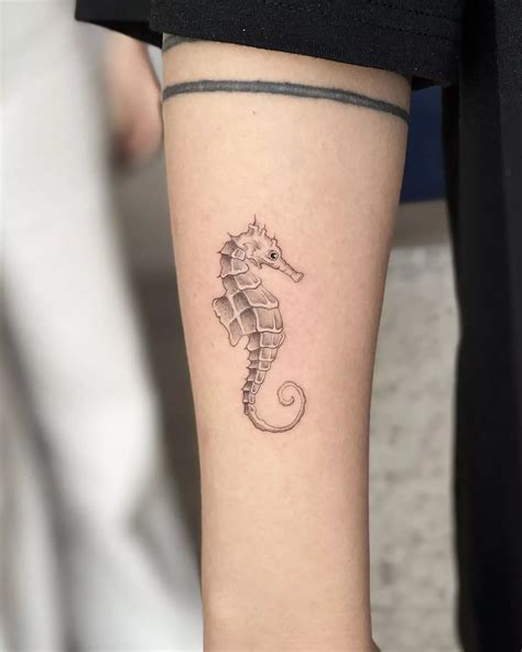 30 Vibrant And Captivating Seahorse Tattoo Ideas For Men Women In 2024