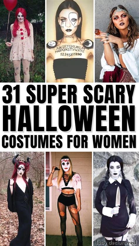 31 Super Scary Halloween Costumes For Women Scary Couples Costumes