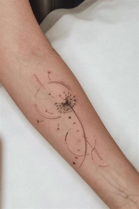 32 Dazzling Dandelion Tattoo Design Ideas With Meaning