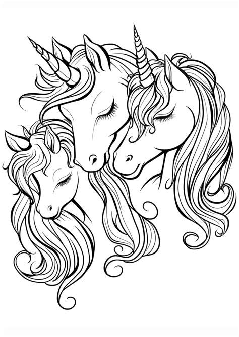 32 Free Printable Unicorn Coloring Pages For Kids And Adults Yourartpath