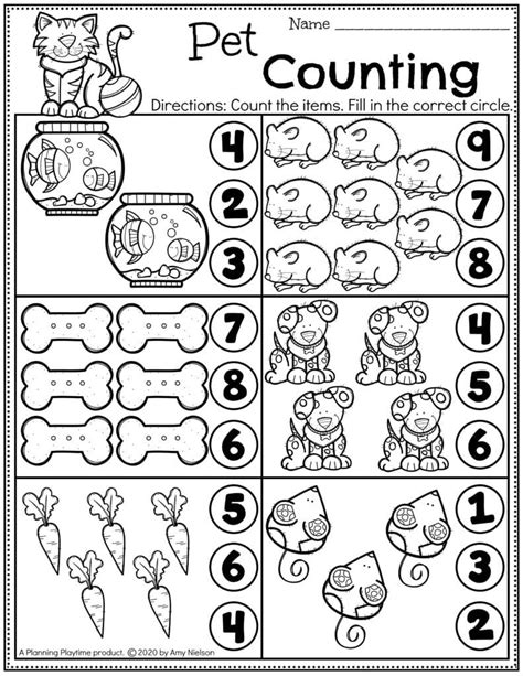 33 Best Images About Pet Worksheets On Pinterest Preschool Ideas Number Worksheets And