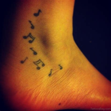 33 Cute Music Notes Tattoos On Ankle Tattoo Designs Tattoosbag Com