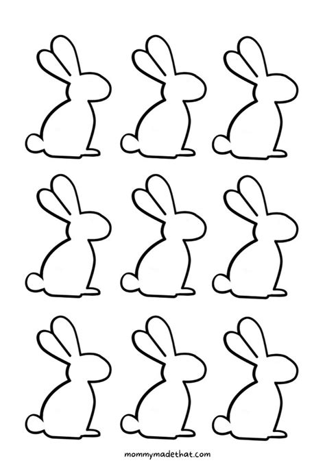 33 Free Rabbit Template For Sewing Avarierosiemae