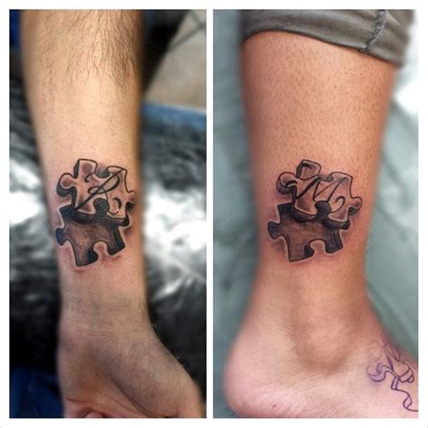 33 Puzzle Piece Tattoos For Couples Kaynranulf