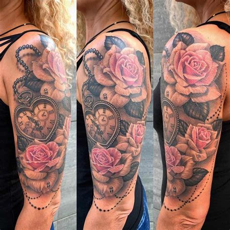 34 Amazing Unique Sleeve Tattoo Ideas For Woman Half Sleeve Tattoo