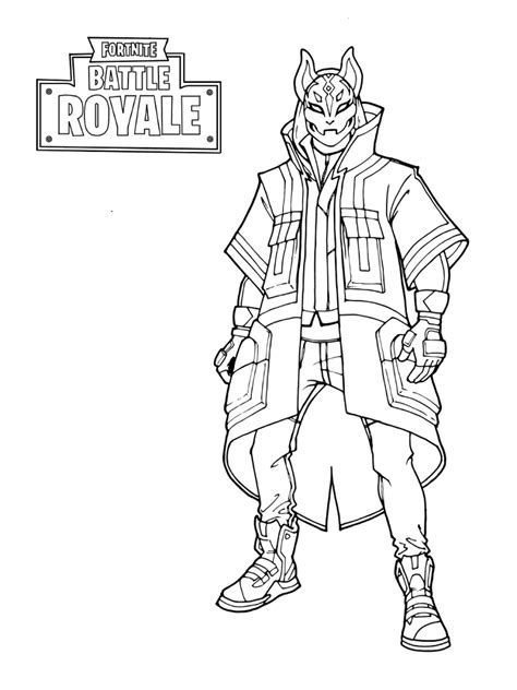 34 Free Printable Fortnite Coloring Pages