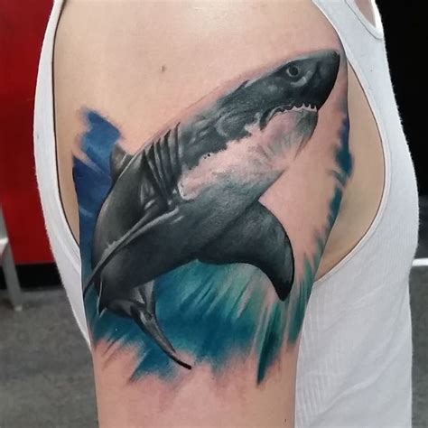 34 Great White Tattoo Designs Ideas White Tattoo Tattoo Designs