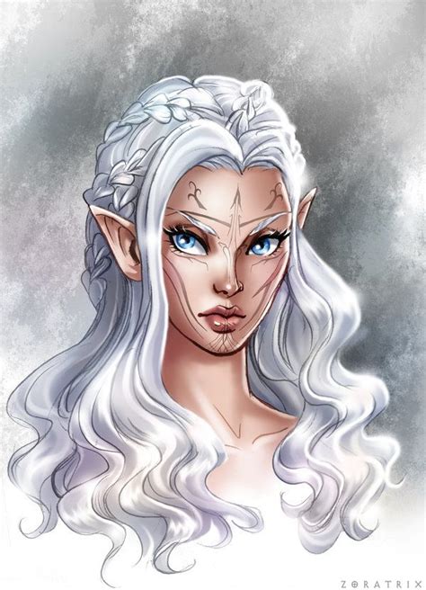 348 Best Female Elves Fantasy Images On Pinterest Armors Art Work