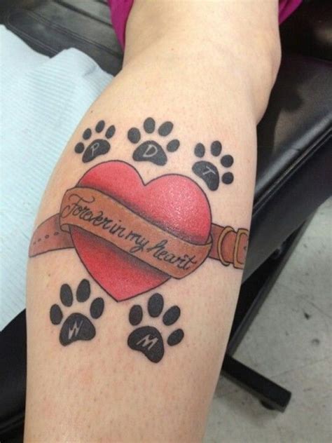 35 Cute Dog Tattoo Designs To Make Your Friendship Alive Forever