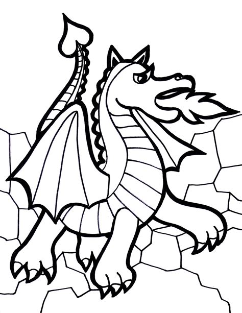 35 Free Printable Dragon Coloring Pages