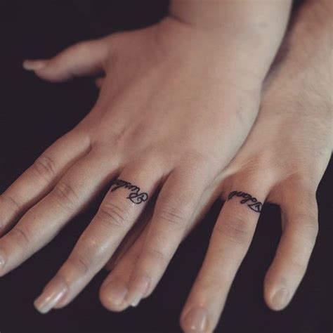 36 Wedding Band Tattoos Simple But Lovely Designs Spiritustattoo Com