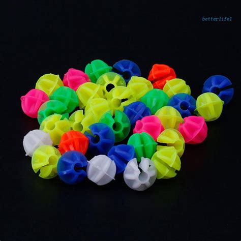 36Pcs Bicycle Spokes Round Beads Plastic Multi Color Bike Cycle Wheel