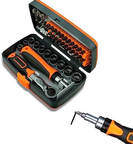 38 In 1 Ratchet Screwdriver Set Household Repair Tool Kits With