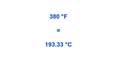 380 Fahrenheit To Celsius Estudiar