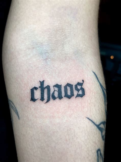 39 Chaos Tattoo Ideas Chaos Tattoo Tattoos Chaos