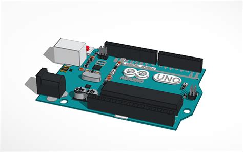 3D Design Arduino Uno R3 Tinkercad