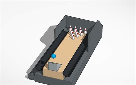 3D Design Bowling Alley Tinkercad