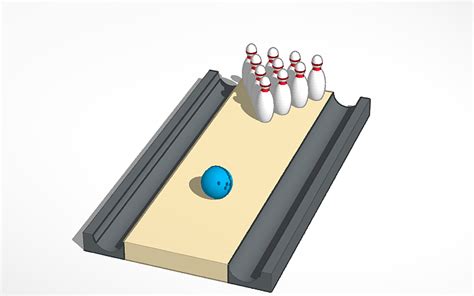 3D Design Bowling Tinkercad