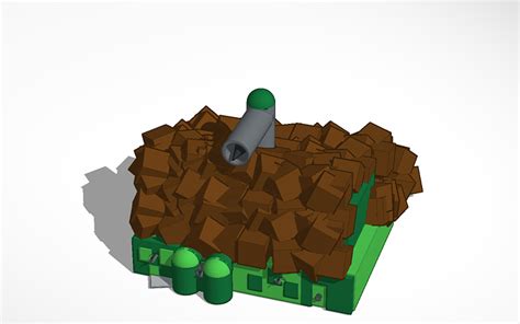 3D Design Bunker Of Death Tinkercad