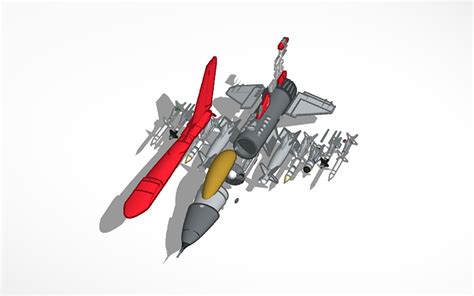 3D Design F 16 Tinkercad