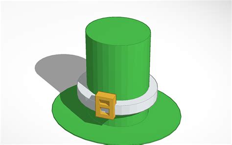 3D Design Leprechaun Hat Tinkercad