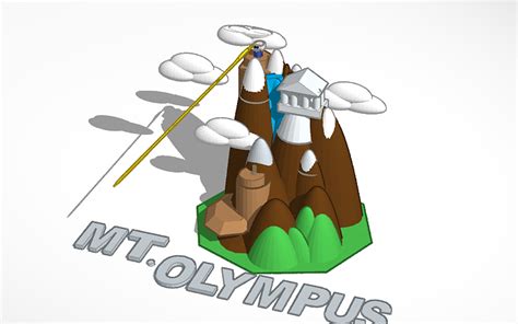 3D Design Mount Olympus Tinkercad