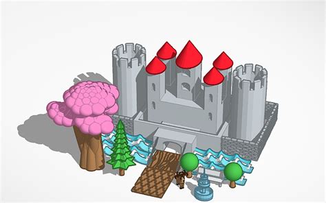 3D Design My Castle Tinkercad