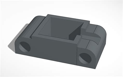 3D Design Nema 17 Extruder Mount Tinkercad