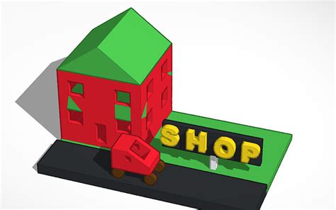 3D Design The Shop Tinkercad