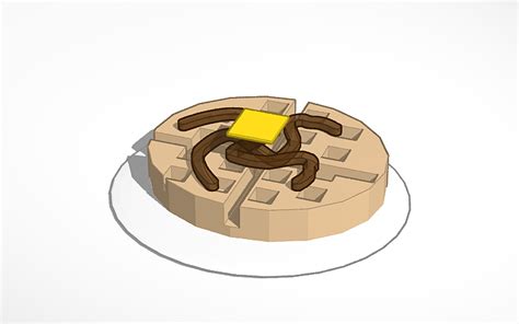 3D Design Waffle Tinkercad