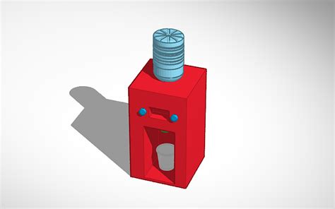 3D Design Water Dispenser Tinkercad