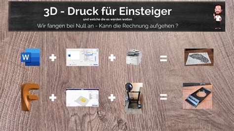 3D Druck F R Einsteiger Und Anf Nger Wir Fangen Bei Absolut Null An